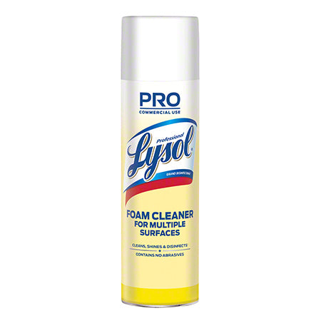 Professional Lysol® Foam Cleaner For Multiple Surfaces - 24 oz can