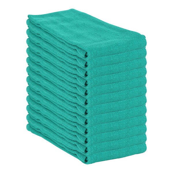 Green Huck Towel (doz)