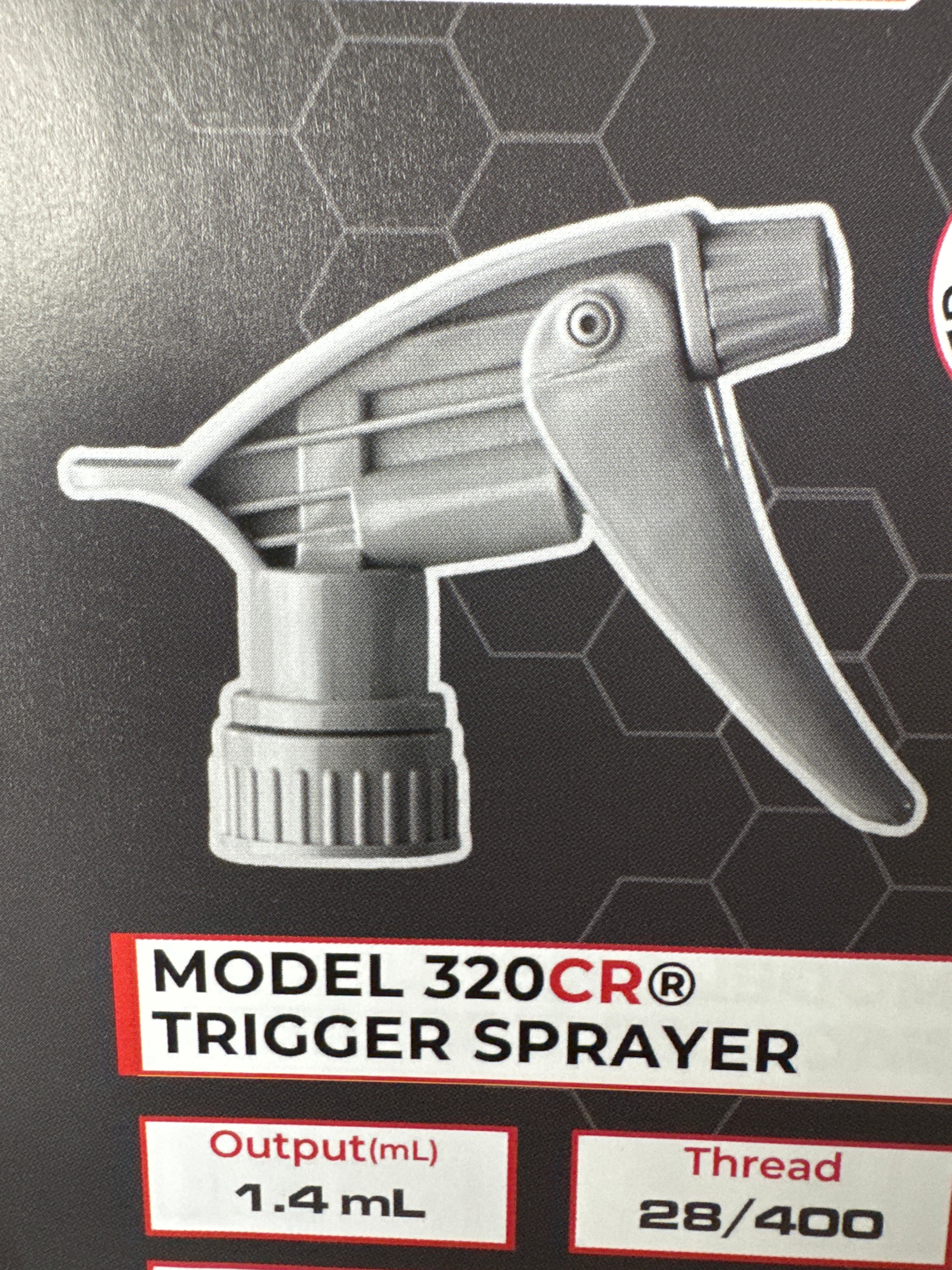Grey 9” Sprayer