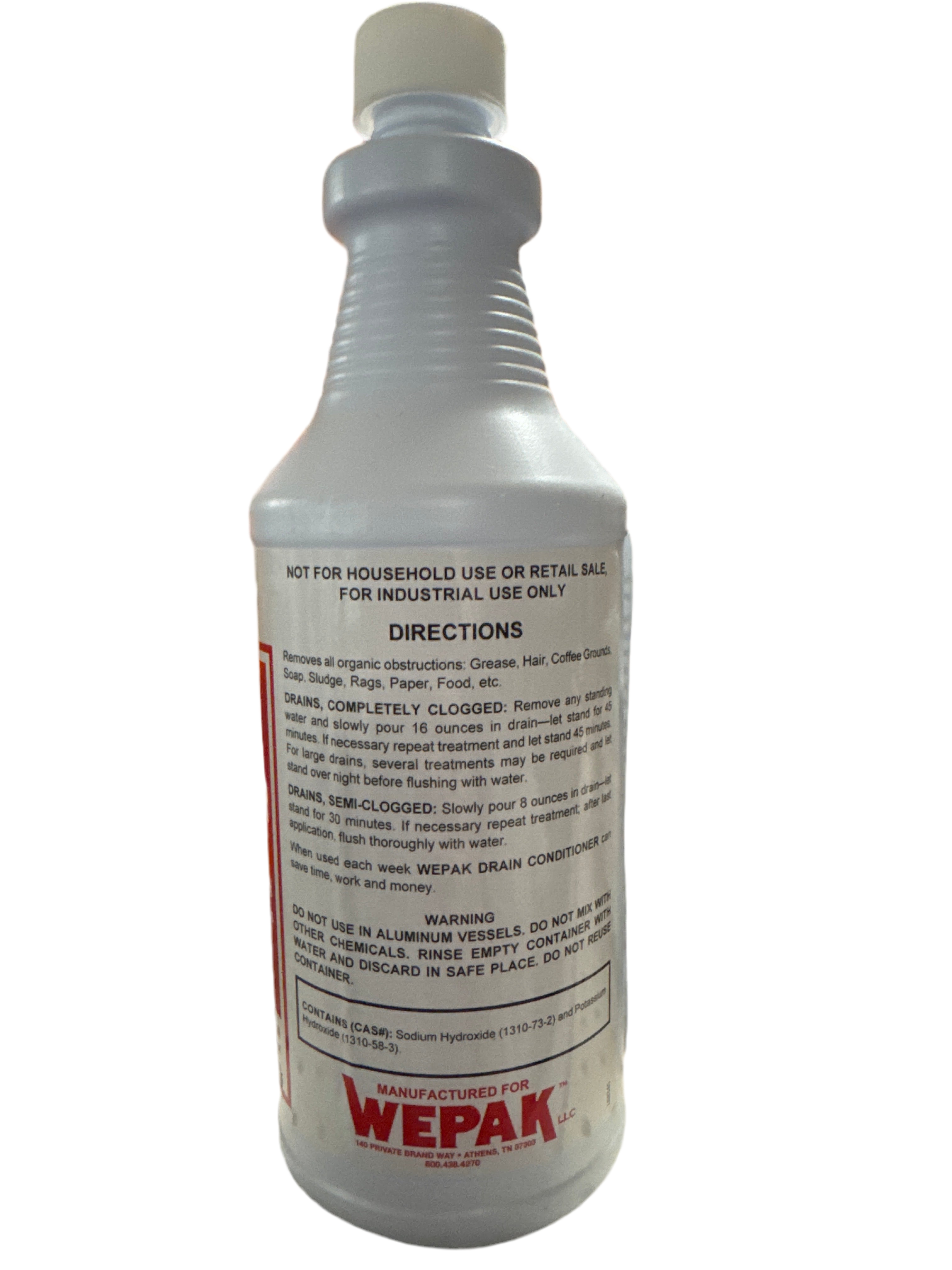 Wepak Alkaline Drain Conditioner - Qt.