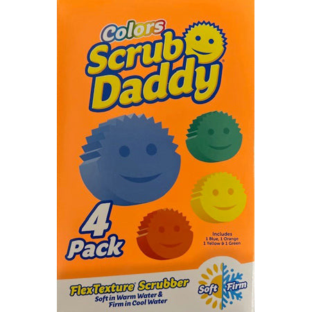 Colors Scrub Daddy® 4 Pack
